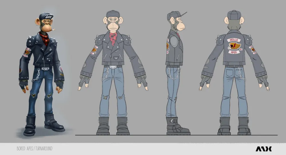 Monkey cap orto v001