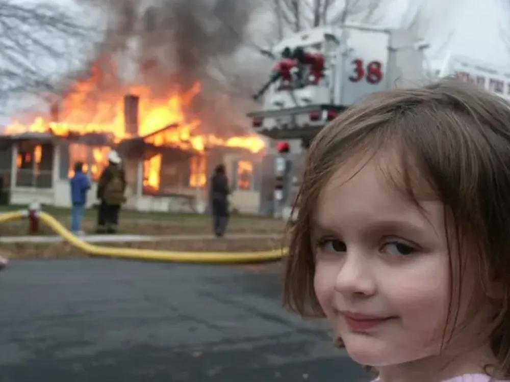 Girl fire