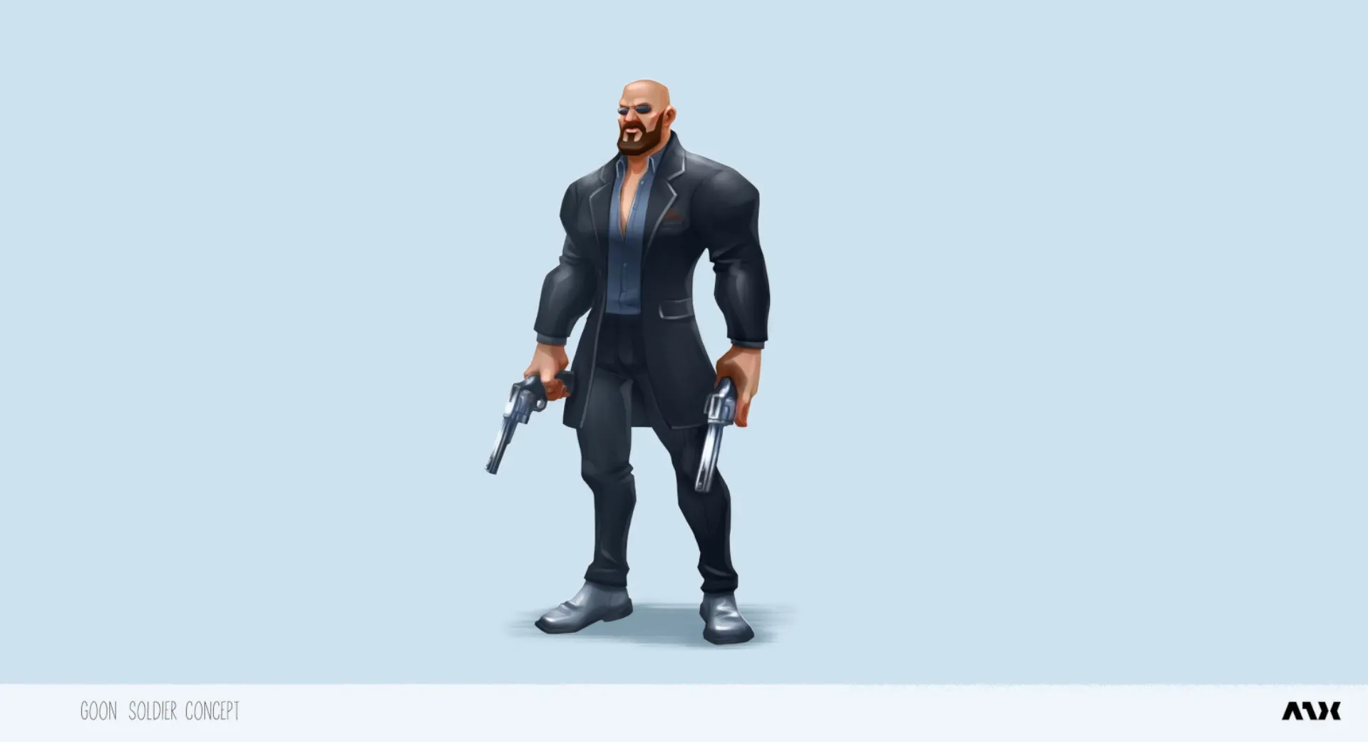 Goon boss art